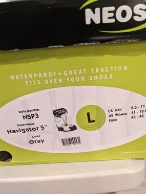 Neos Navigator 5 Waterproof Rain & Snow Boots - Gray